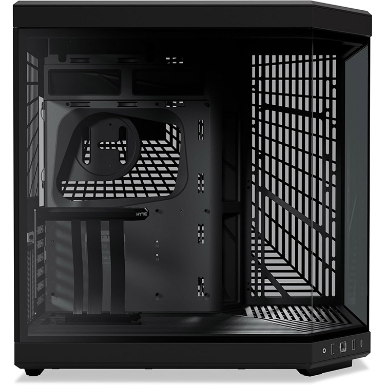 خرید کیس کامپیوتر Hyte Y70 به همراه نمایشگر Touch Infinite - سیاه